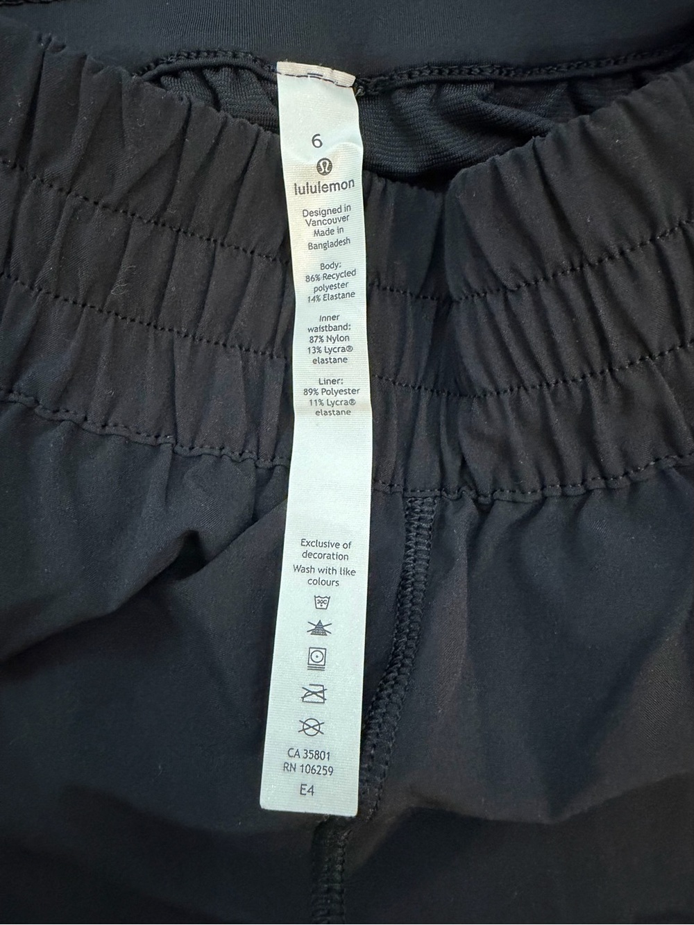Lululemon Track That Mid-Rise Lined Shorts- 5” - Picture 3 of 7